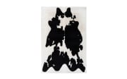 Hochflorteppich Rabbit Animal 500 in schwarz-weiß, 160 x 230 cm