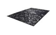 Teppich Spark 410 in schwarz-silber, 120 x 170 cm