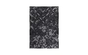 Teppich Spark 410 in schwarz-silber, 120 x 170 cm