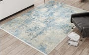 Teppich Glorious Cove, grau/blau, 200 x 290 cm