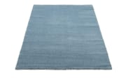 Teppich Kristall Uni, blau, 200 x 290 cm