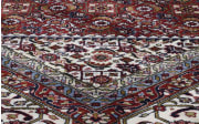 Teppich Seidenwind Bidjar, rot/blau, 200 x 290 cm