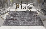 Teppich Starlight Echo, aubergine/beige, 200 x 290 cm