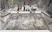 Teppich Prestoria Lova, beige/grau, 200 x 290 cm