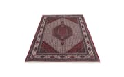 Teppich Seidenwind Bidjar, creme/rot, 160 x 230 cm