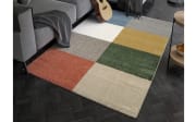 Teppich Kristall Uni, bunt, 160 x 230 cm