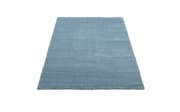 Teppich Kristall Uni, blau, 160 x 230 cm
