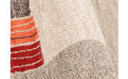 Teppich Ballance Kantium, beige/dunkelbraun, 160 x 230 cm 