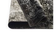 Teppich Glorious Vita,  schwarz/grau, 160 x 230 cm