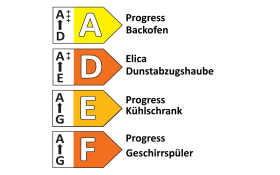 Einbauküche Flash, seidengrau Hochglanz, inkl. Elektrogeräte