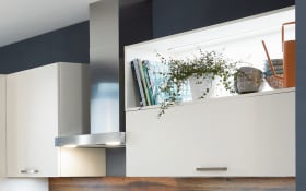 Einbauküche Laser, magnolie, inkl. Privileg Elektrogeräte