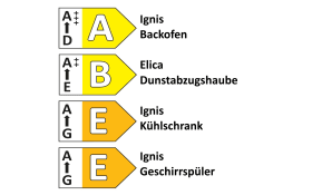 Einbauküche Wida, kaminrot, inkl. Elektrogeräte