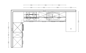 Einbauküche IP 1200, magnolienweiß matt, inkl. Privileg Elektrogeräte