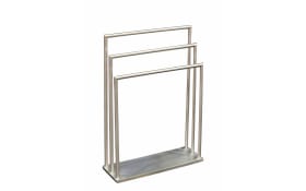 Badhandtuchhalter Waldi, Edelstahl gebürstet