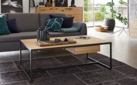 Couchtisch WM 1880, Wildeiche soft gebürstet massiv