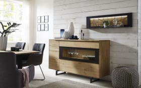 Sideboard WM 1910, Wildeiche massiv soft gebürstet 