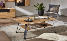 Couchtisch WM 2140, Wildeiche soft gebürstet massiv