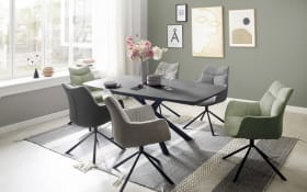 Stuhl Leros, dunkelgrau