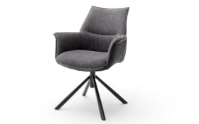 Armlehnenstuhl Konya, anthrazit