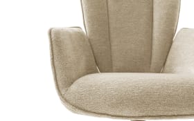 Stuhl Amber 2, creme, inkl. Drehfunktion