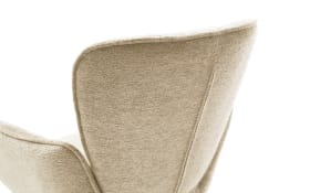 Stuhl Amber 2, creme, inkl. Drehfunktion