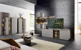 Highboard Audra, Altholzbuche/sand, rechts