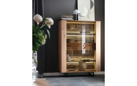 Highboard Yonna, Kerneiche Natur 