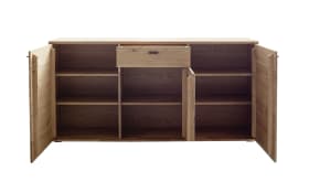 Sideboard Minoma, Ast-/Balkeneiche massiv