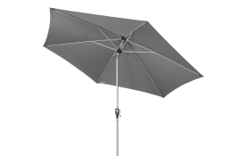 Kurbelsonnenschirm Active Auto Tilt in anthrazit, Durchmesser ca. 320 cm