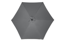 Kurbelsonnenschirm Active Auto Tilt in anthrazit, Durchmesser ca. 320 cm