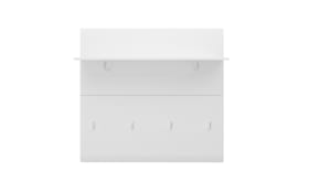 Garderobenpaneel Merano, weiß, 96 cm 