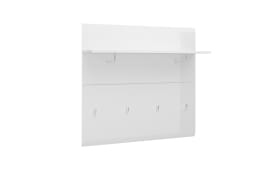 Garderobenpaneel Merano, weiß, 96 cm 