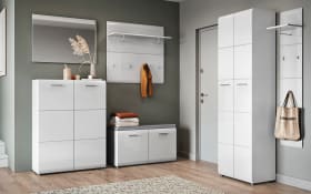 Garderobenpaneel Merano, weiß, 96 cm 