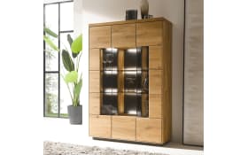 Highboard Venta Plus, Eiche natur massiv