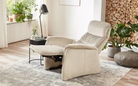 Relaxsessel Casio Relax, ecru, inkl. Körperdruck Verstellung