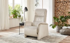 Relaxsessel Casio Relax, ecru, inkl. Körperdruck Verstellung
