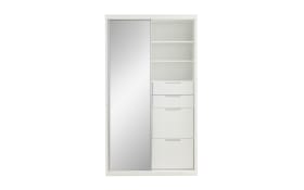 Garderobenschrank Single Two II, weiß
