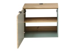 TV-Unterteil Ina, Artisan Eiche Nachbildung/schilfgrün