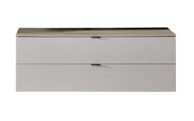 Lowboard Ina, kaschmir/Riva Eiche, 140 cm