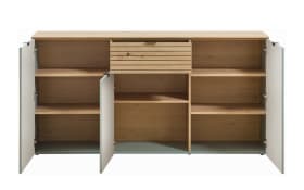 Highboard Ina, schilfgrün/Artisan Eiche, 180 cm