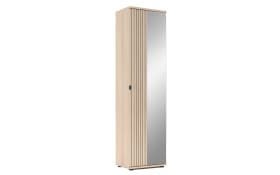 Garderobenschrank Pisa, Riva Eiche-Nachbildung, inkl. Kleiderstange