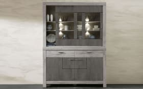 Buffet Granada, dunkler Betonoxidfarbig, inkl. LED-Beleuchtung