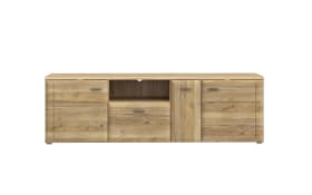 TV-Board Akinori, Mauvelle Eiche-Nachbildung, 174,5 cm