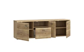 TV-Board Akinori, Mauvelle Eiche-Nachbildung, 174,5 cm