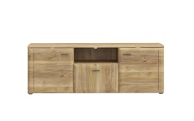 TV-Board Akinori, Mauvelle Eiche-Nachbildung, 149,8 cm