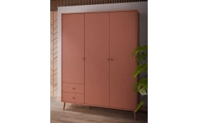 Kleiderschrank Harllson EasyKlix, terracotta, 154,2 cm
