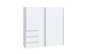 Kleiderschrank Winn2, weiß, 200 x 200,5 cm