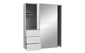 Kleiderschrank Winn2, weiß, 170,3 x 200,5 cm