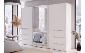 Kleiderschrank Winn2, weiß, 269,7 x 200,5 cm