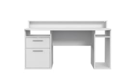 Schreibtisch Tezaur, weiß, inkl. Beleuchtung 